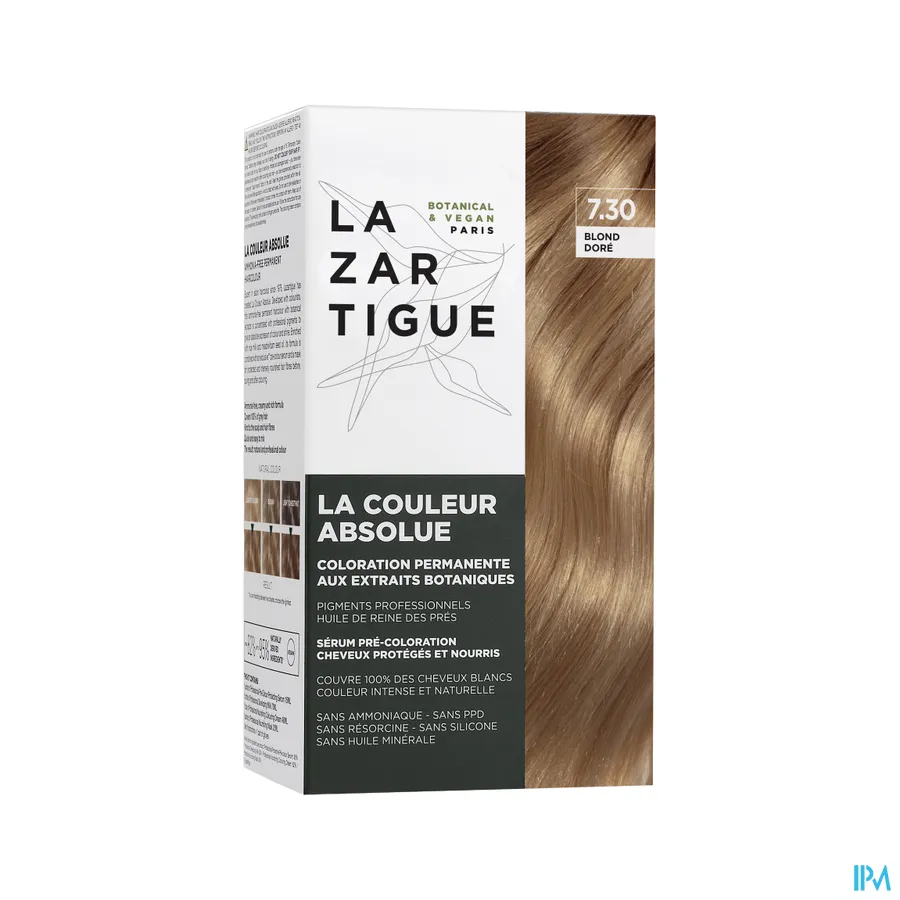 packshot van Lazartigue Couleur Absolue 7.30 Blond Dore