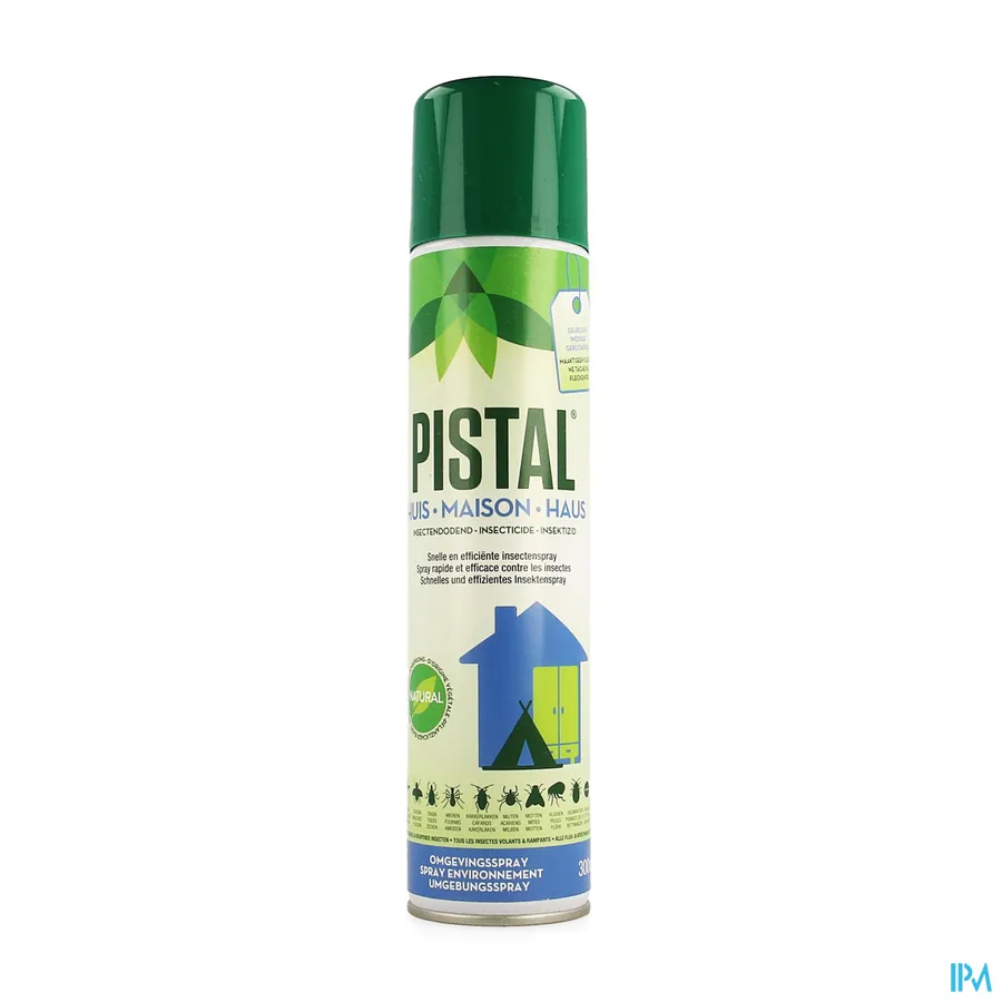 packshot van Pistal Huis Snelle en Efficiënte Insectendodende Omgevingsspray 300 ml