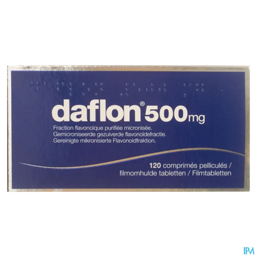 packshot van Daflon 120 tabl