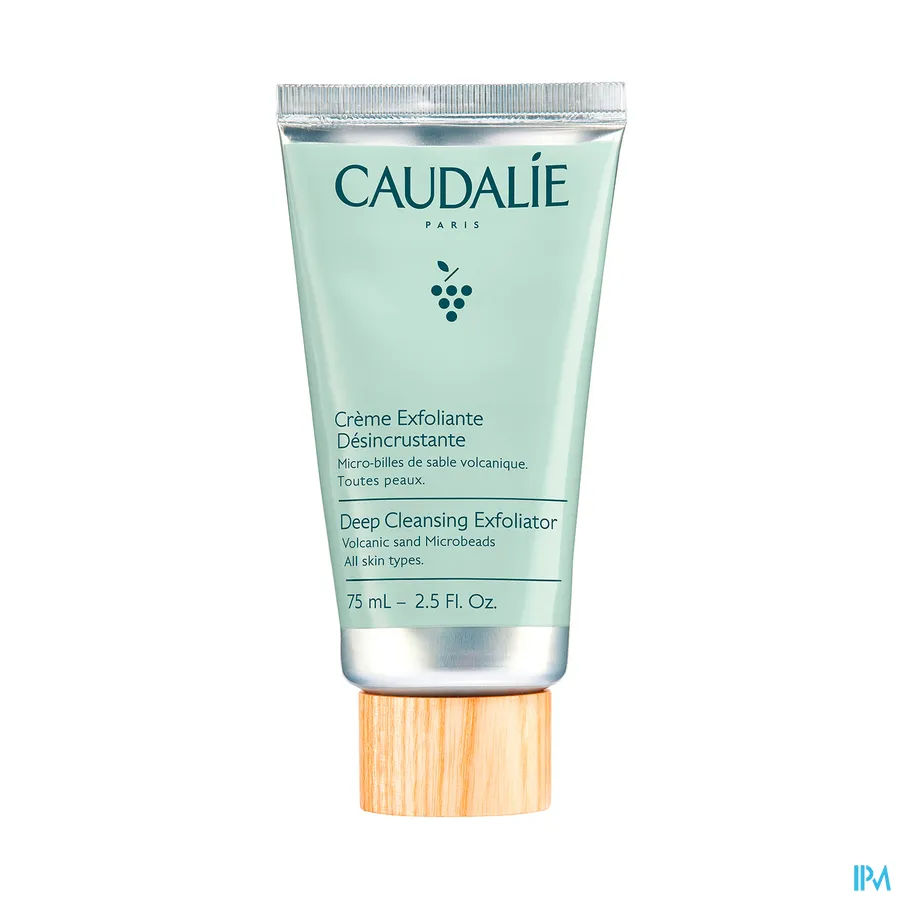 packshot van Caudalie Diep Reinigende Exfoliërende Crème 75 ml