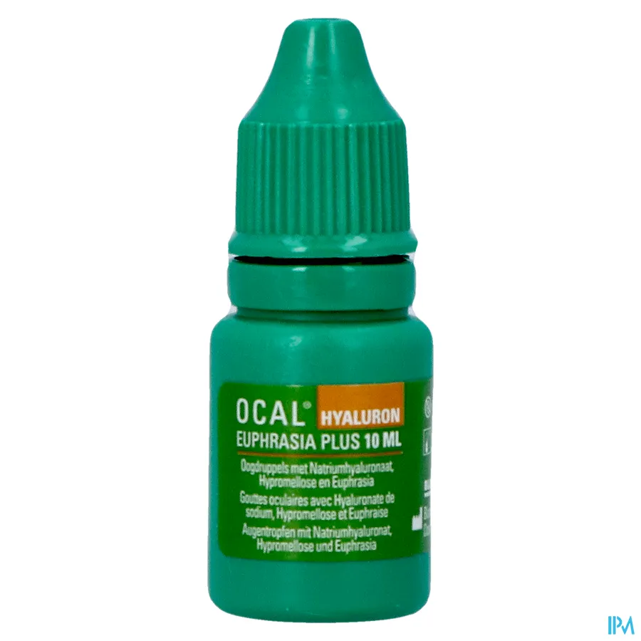 packshot van Ocal Hyaluron Euphrasia Plus 10ml 10 ml