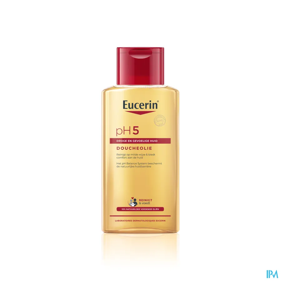 packshot van Eucerin PH5 Doucheolie 200ml