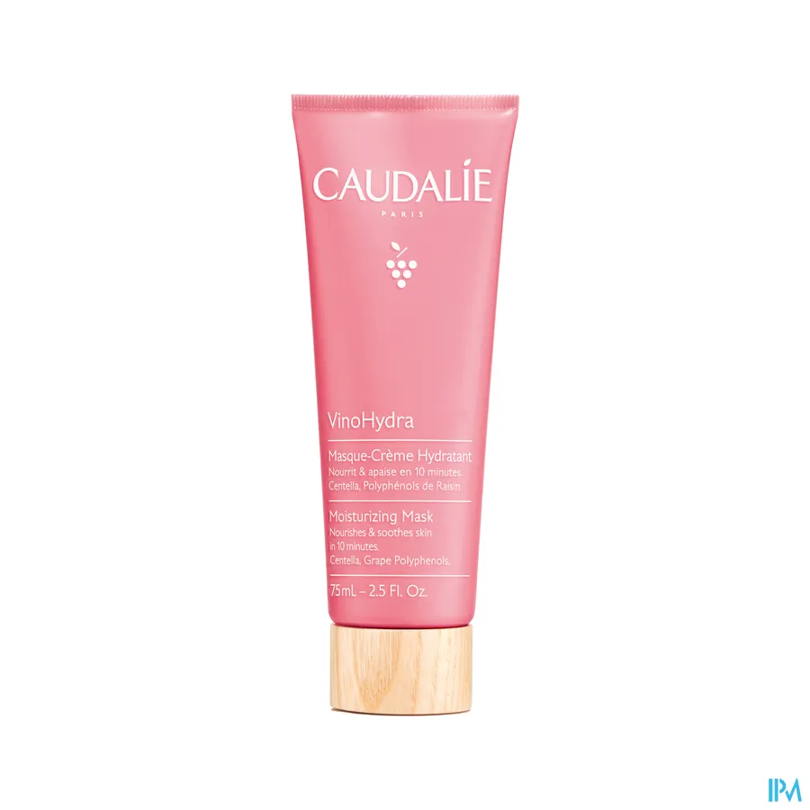 packshot van Caudalie VinoHydra Hydraterend Crèmemasker 75 ml