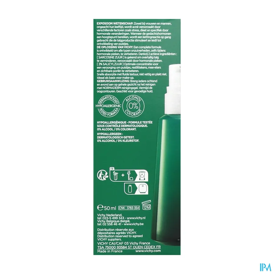 packshot van Vichy Normaderm Phytosolution 50 ml
