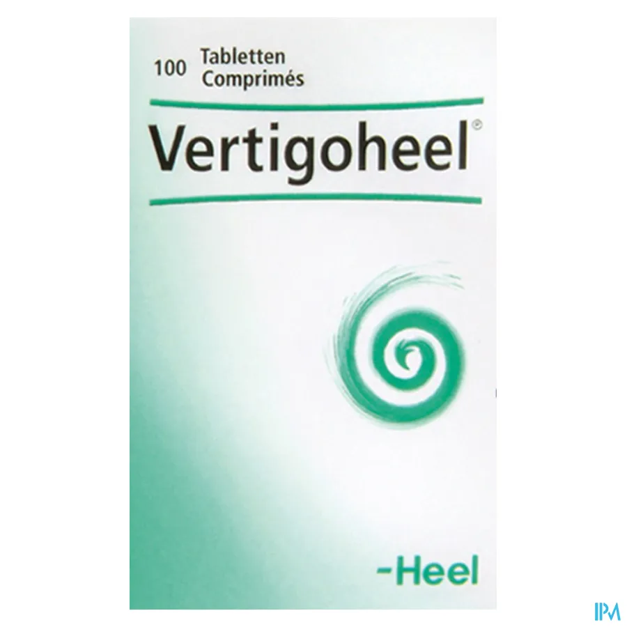 packshot van Vertigoheel 100 Tabletten