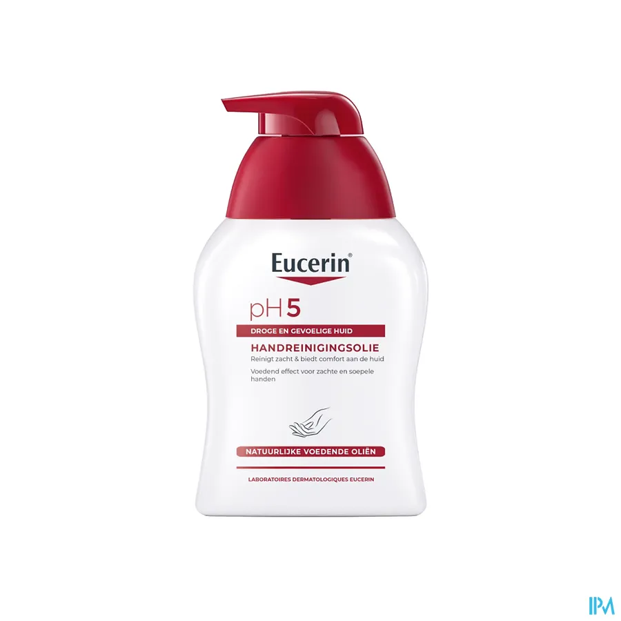 packshot van Eucerin PH5 Hand Reinigingsolie 250ml