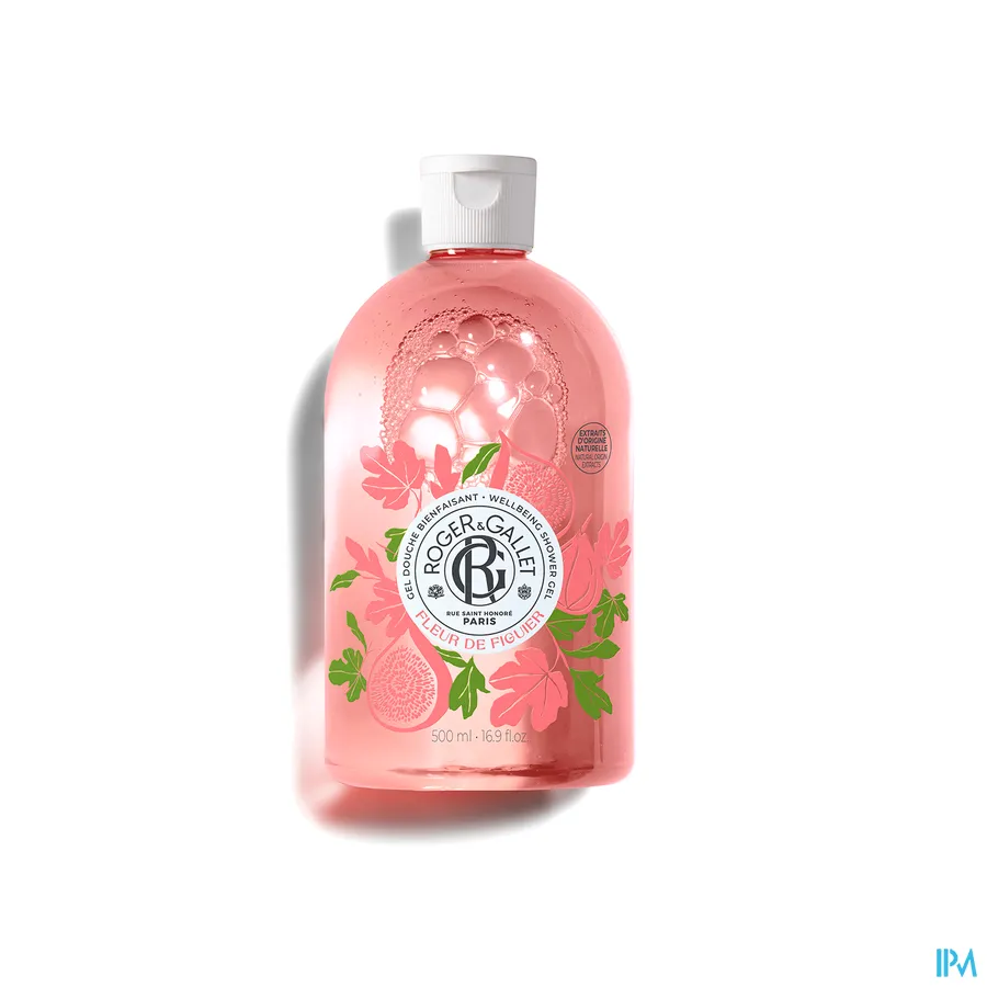 packshot van Roger & gallet Fleur Figuier Douchegel 500 ml