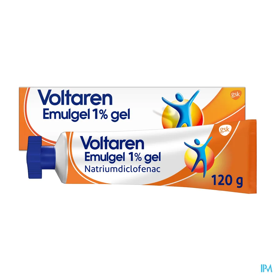 packshot van Voltaren Emulgel 1 % 120 g