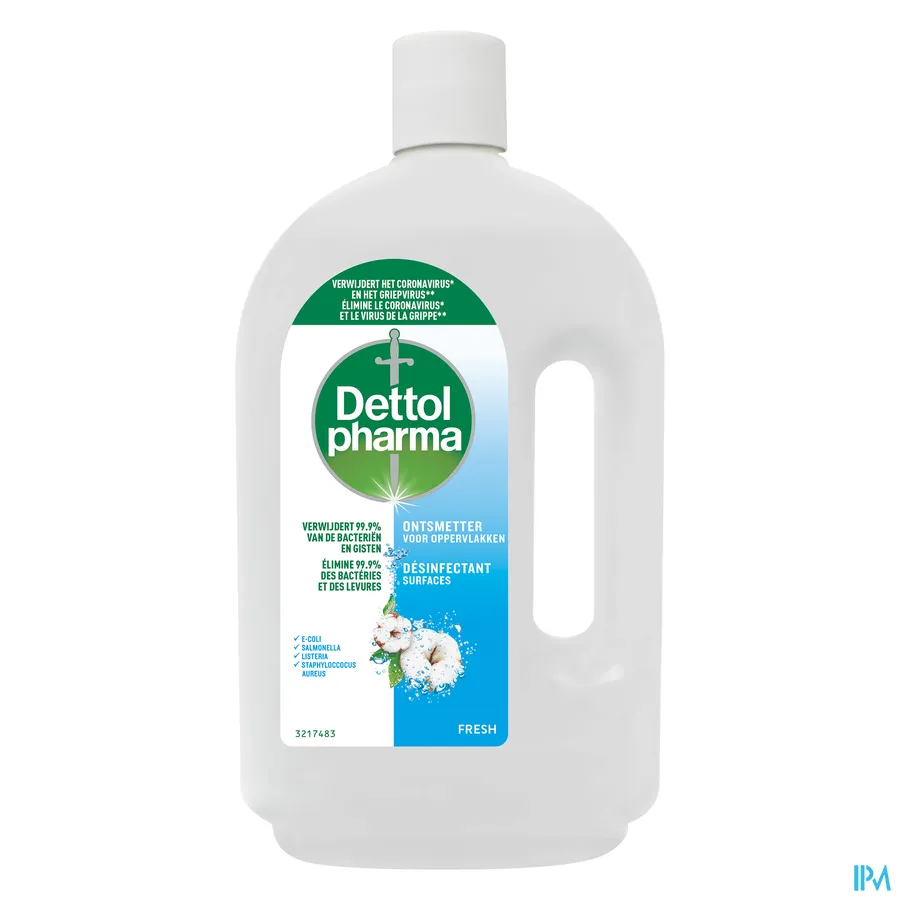 packshot van Dettolpharma Ontsmetter Oppervlakken Den 1 l