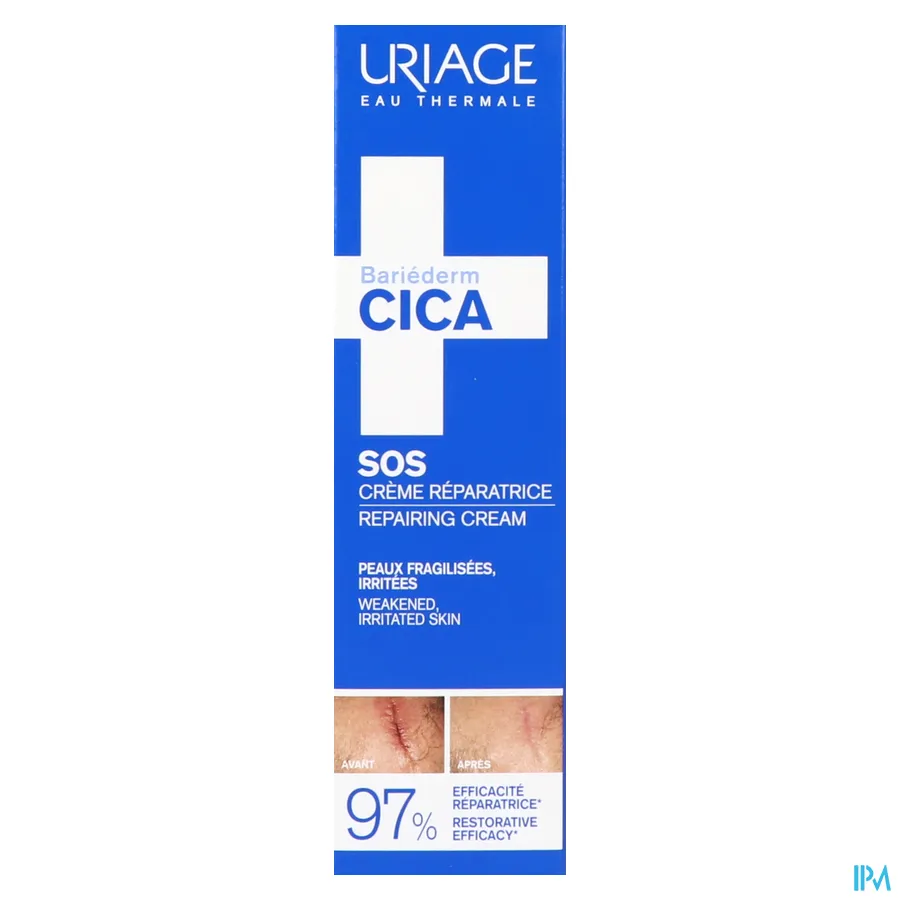 packshot van Uriage Bariederm Cica Crème 40 ml