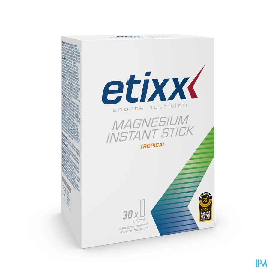 packshot van Etixx Magnesium Instant 30 Sticks