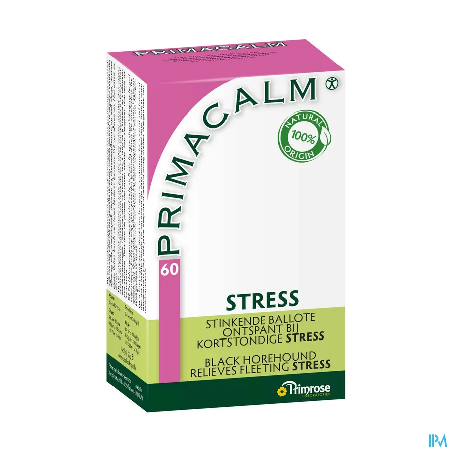 packshot van Primacalm tegen Stress 60 Capsules