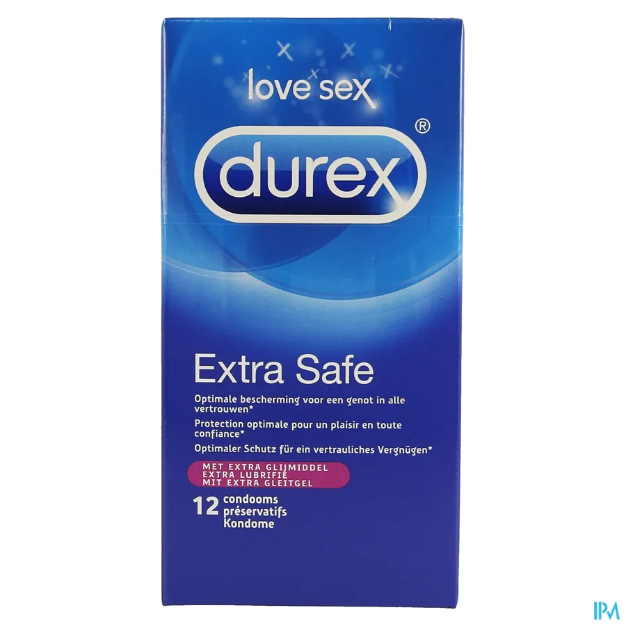 packshot van Durex Extra Safe 12 Condooms