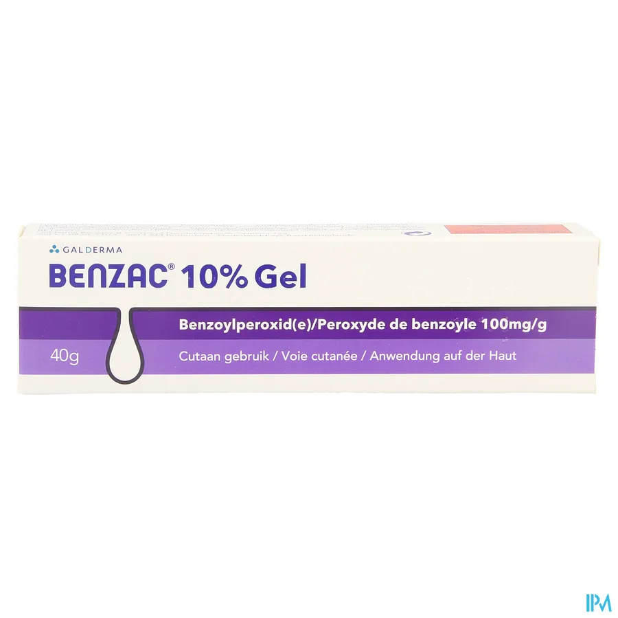 packshot van Benzac 10% 40g