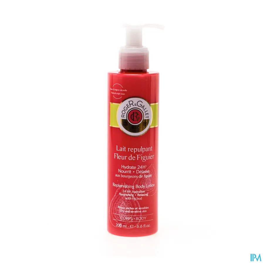 packshot van Roger & gallet Fleur Figue Lichaamslotion 200 ml