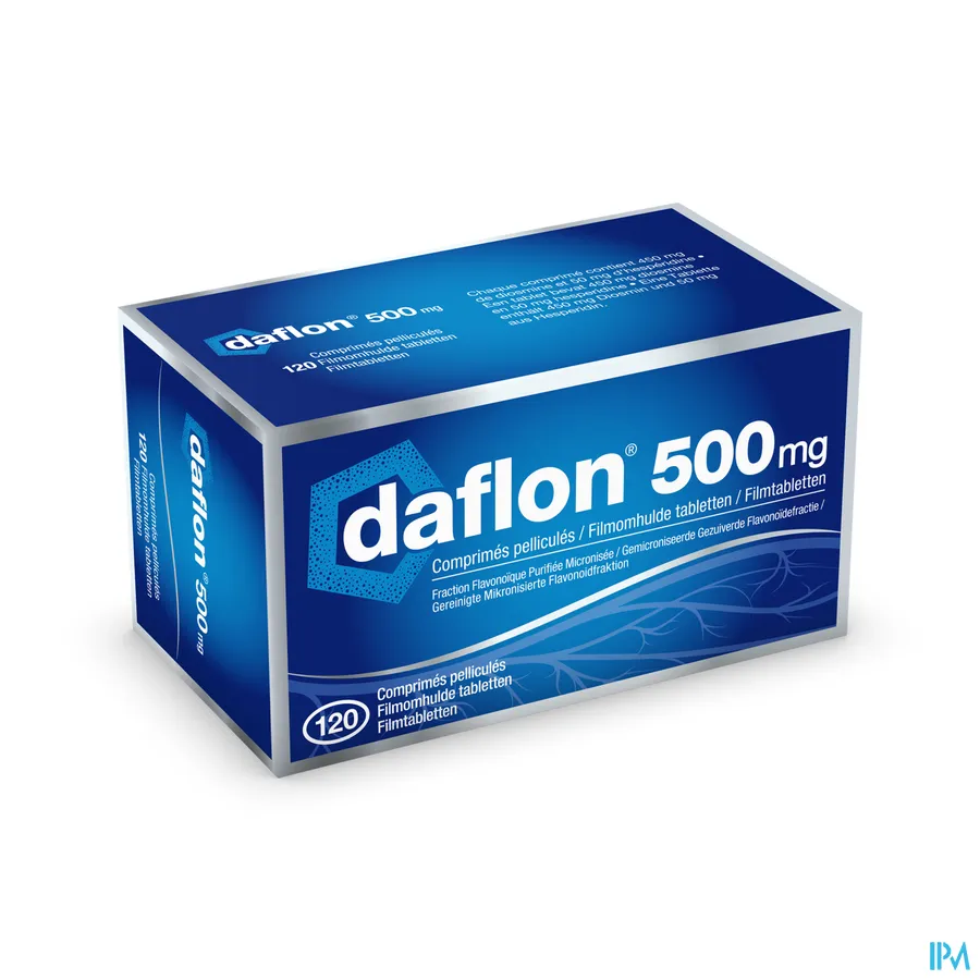 packshot van Daflon 120 tabl