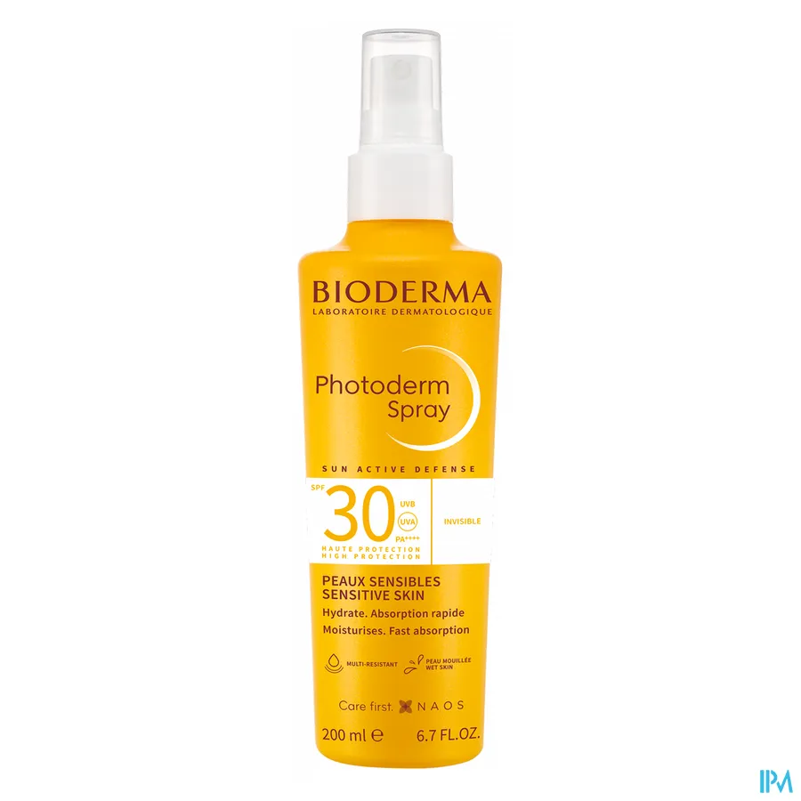 packshot van Bioderma Photoderm Spray SPF 30 200 ml