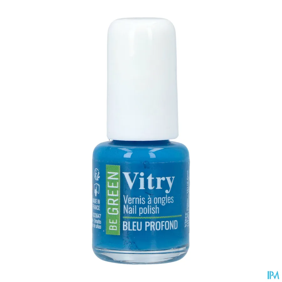 packshot van Vitry Vao Be Green Nagellak Bleu Profond 6 ml