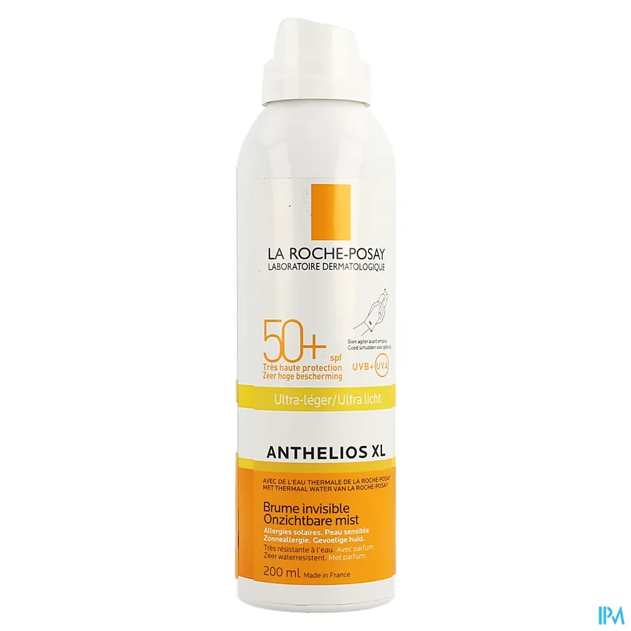 packshot van La Roche-Posay Anthelios XL Onzichtbare Mist SPF 50+ 200 ml