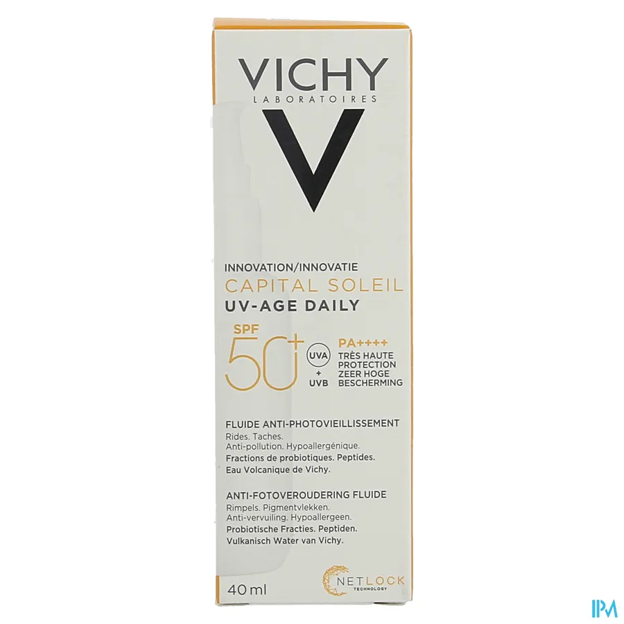 packshot van Vichy Capital Soleil UV-Age Daily Fluide SPF50+ 40 ml