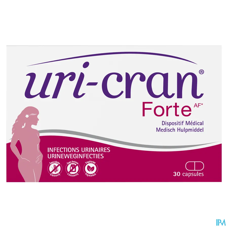 packshot van Uri-Cran Forte 30 capsules
