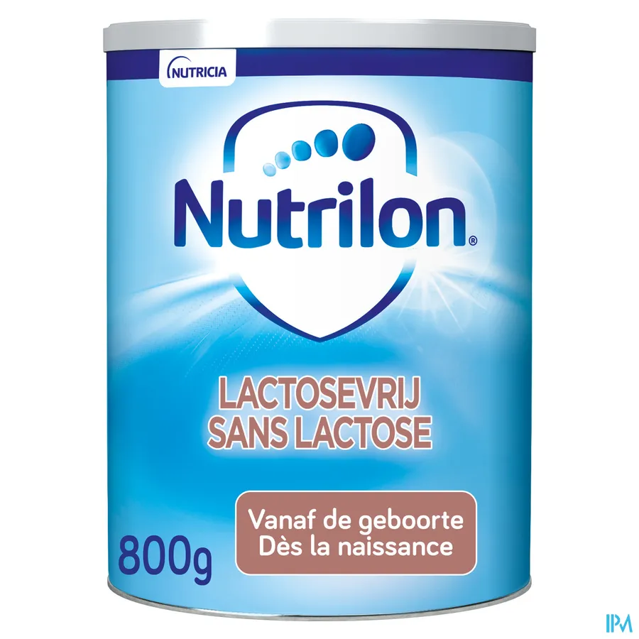 packshot van Nutrilon Lactosevrij 800 g