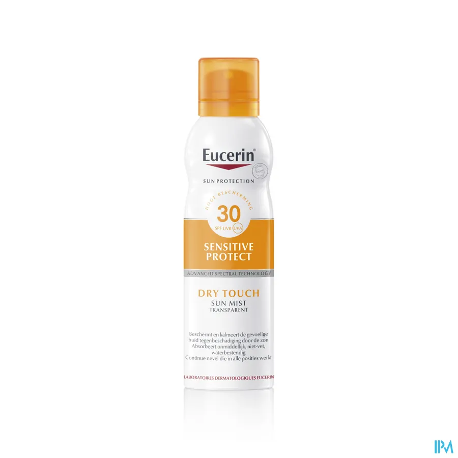 packshot van Eucerin Oil Control Sun Mist Transparent SPF30 200 ml