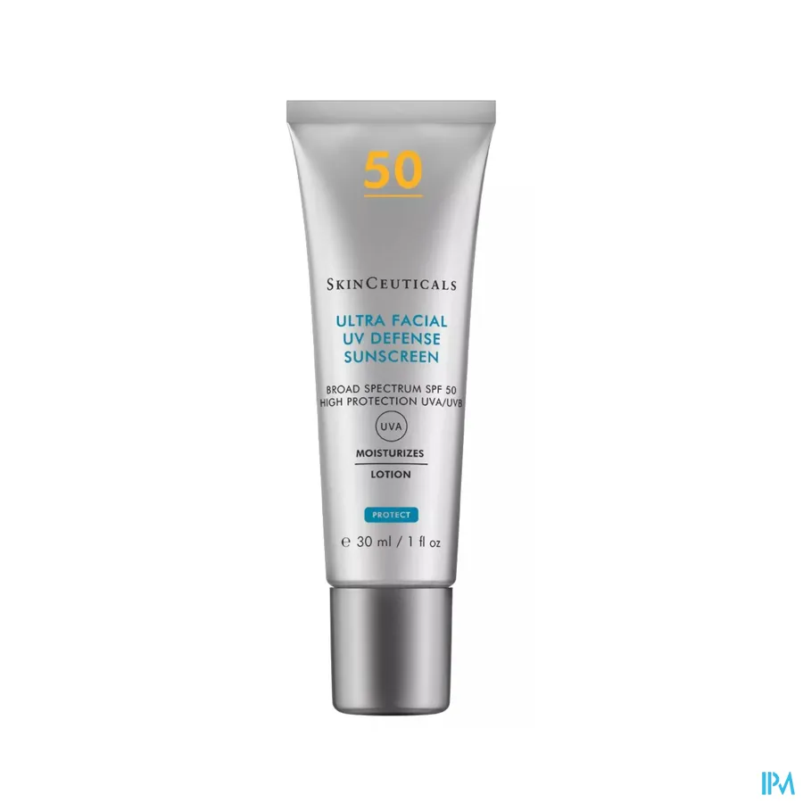 packshot van Skinceuticals Hydraterende Zonnecrème UV Bescherming SPF50+ met Minerale Filters 30 ml