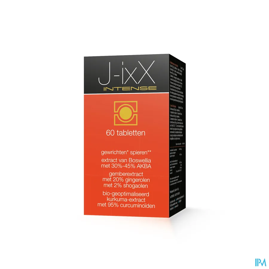 packshot van J-IxX Intense voor Gewrichten en Spieren 60 Tabletten