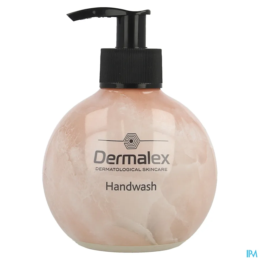packshot van Dermalex Handwash Pink Marble Pompflacon 295 ml