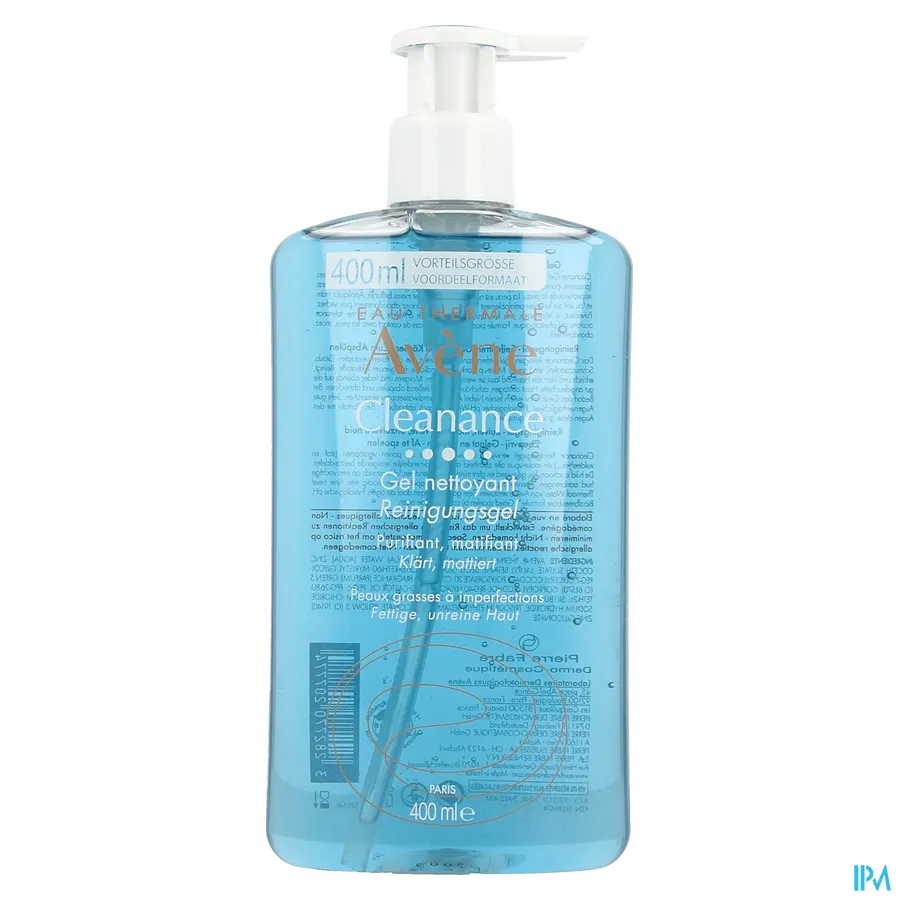 packshot van Avène Cleanance Reinigingsgel 400 ml