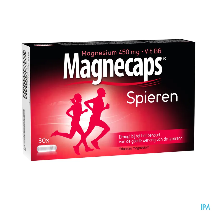 packshot van Magnecaps Spieren 30 Capsules