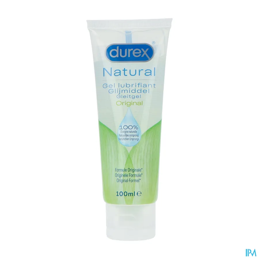 packshot van Durex Naturel Glijmiddel - 100% Natuurlijke Hydraterende Formule - 100 ml