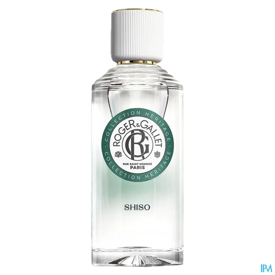 packshot van Roger & Gallet Eau Parfumée Shiso 100 ml