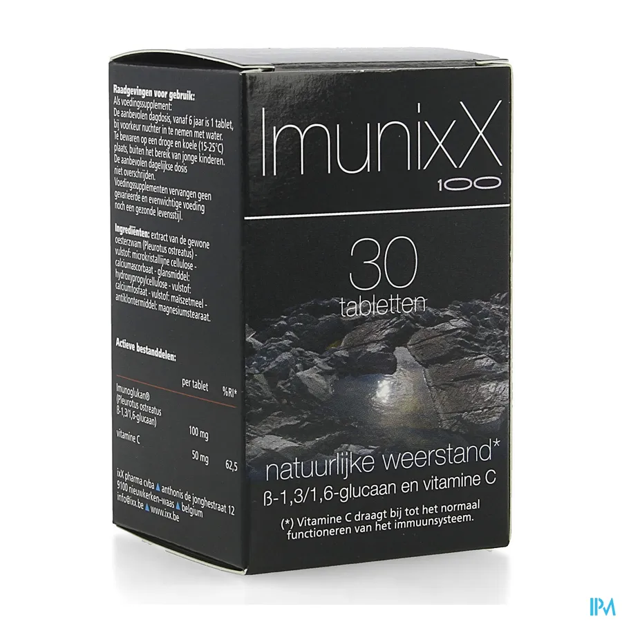 packshot van ImunixX 100 30 Tabletten