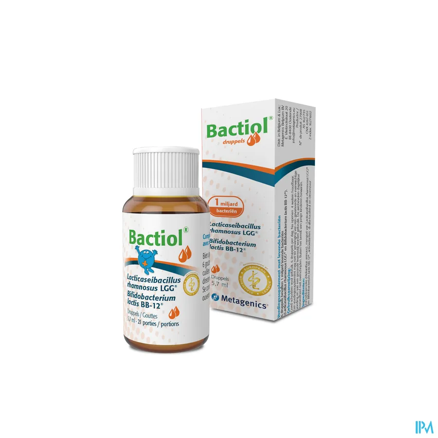 packshot van Bactiol Druppels 5,7 ml