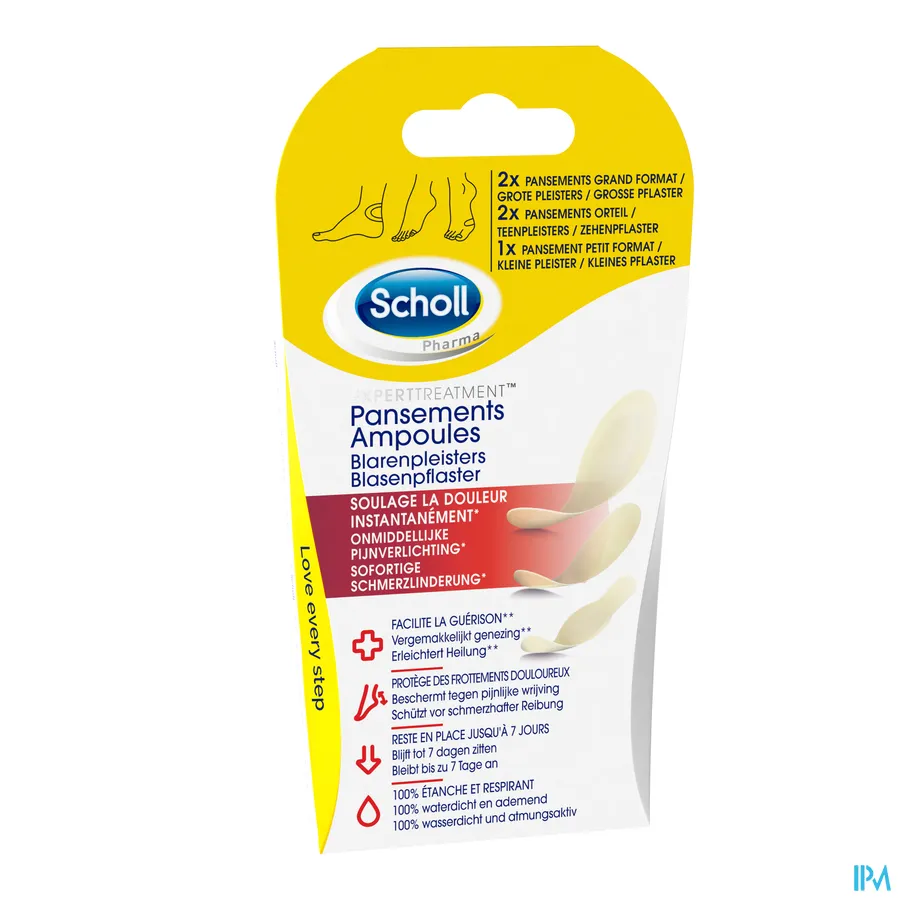 packshot van Scholl Blarenpleister Set 5 stuks