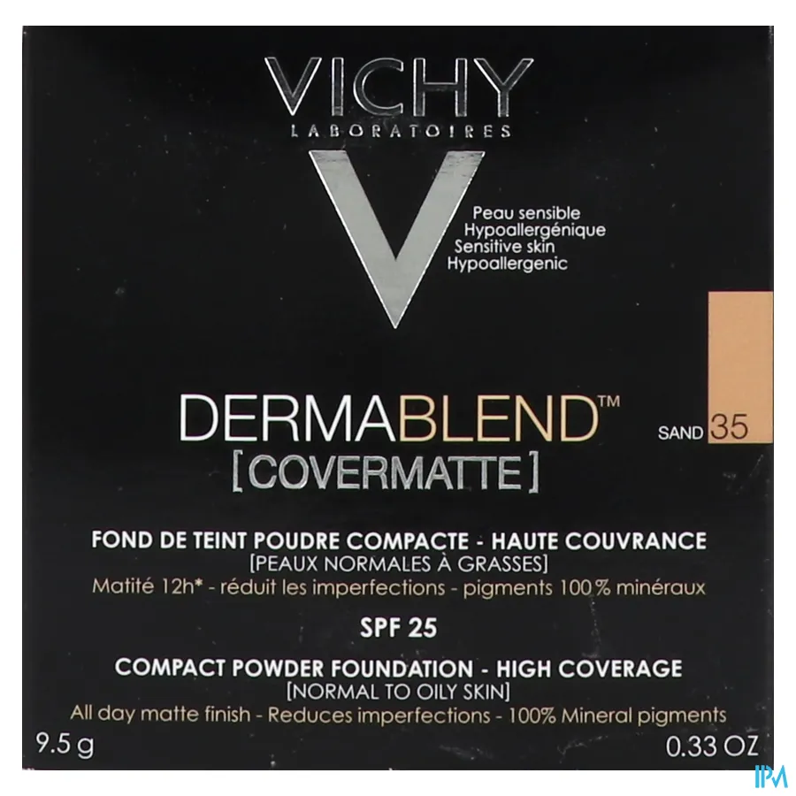 packshot van Vichy Dermablend Covermatte 35 Sand 9,5 g