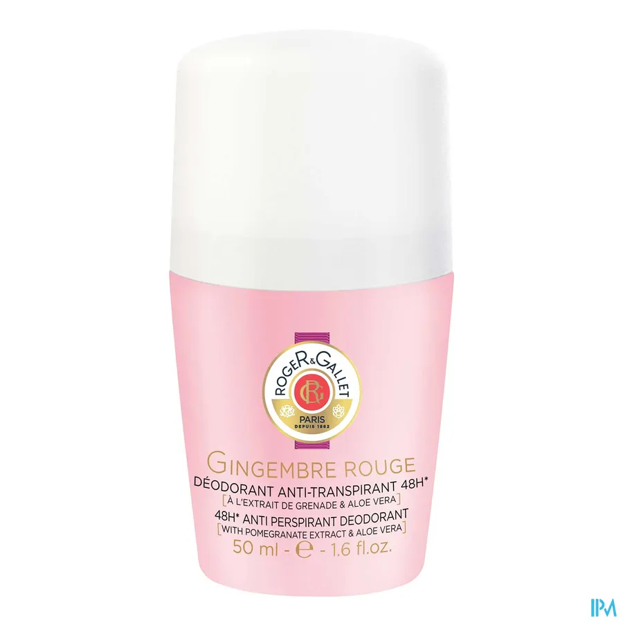 packshot van Roger & gallet Gingembre Rouge Deo 50 ml