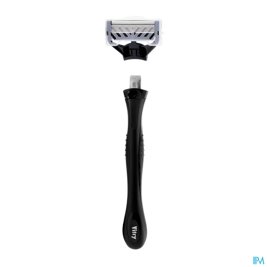 packshot van Vitry Scheersysteem met Draaiende Kop en 1 Navulling met 5 Mesjes