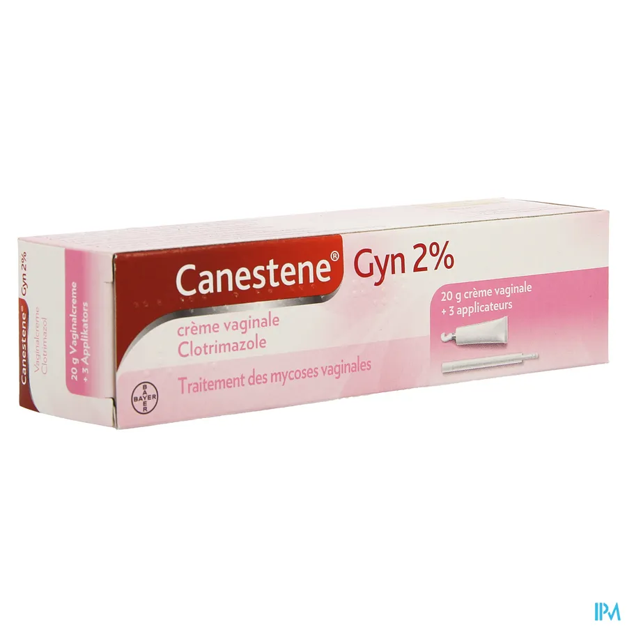 packshot van Canestene Gyn 2% 20g crème