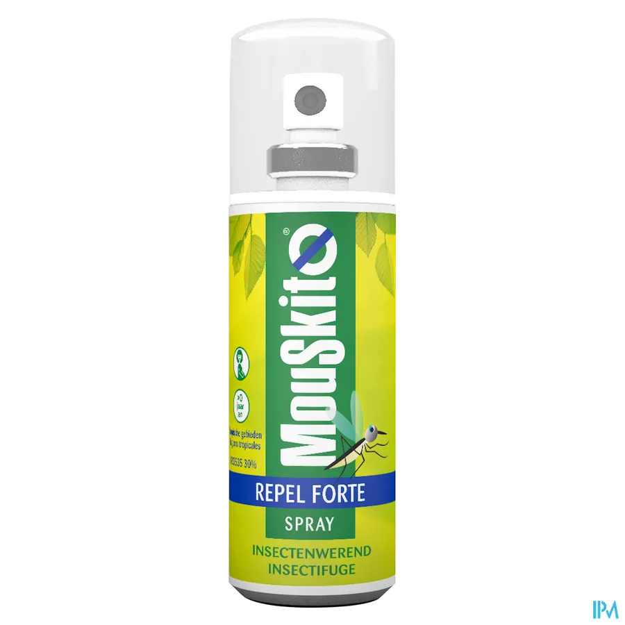 packshot van Mouskito Repel Forte Insectenwerende Spray 100 ml