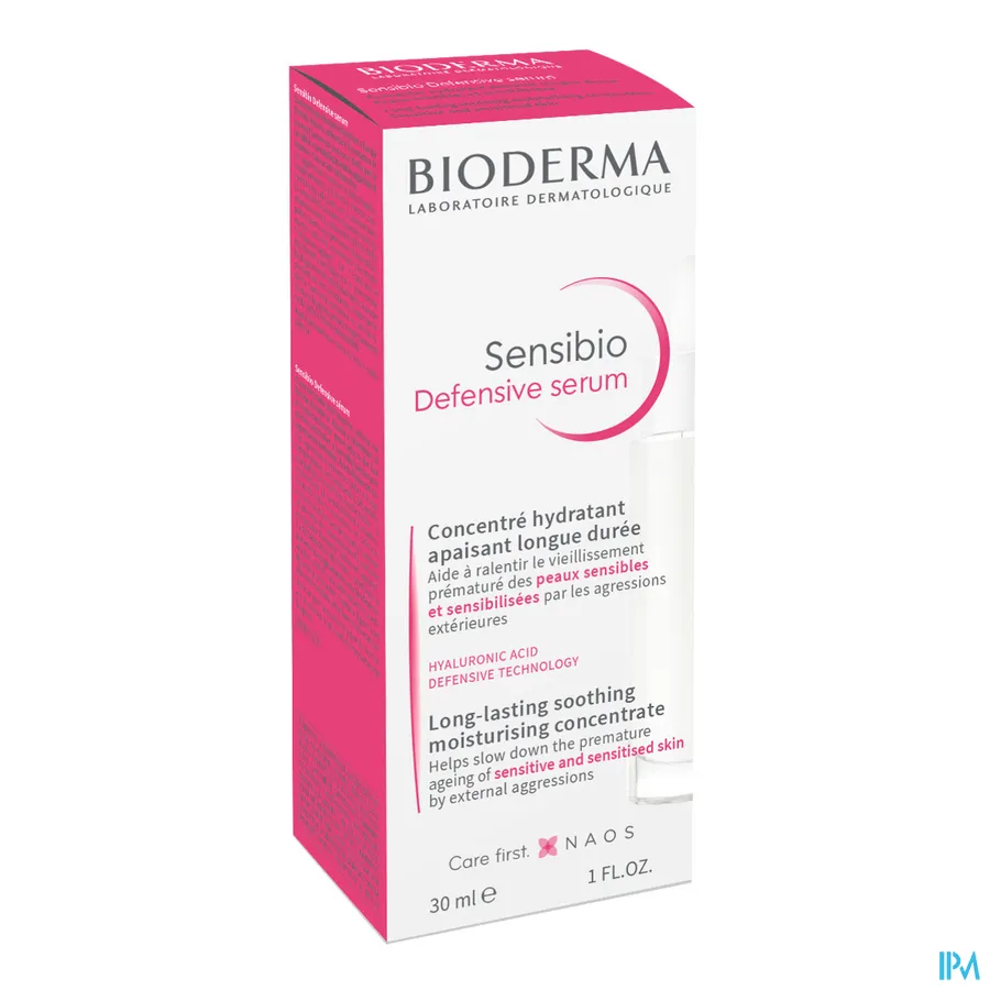 packshot van Bioderma Sensibio Defensive Serum 30 ml