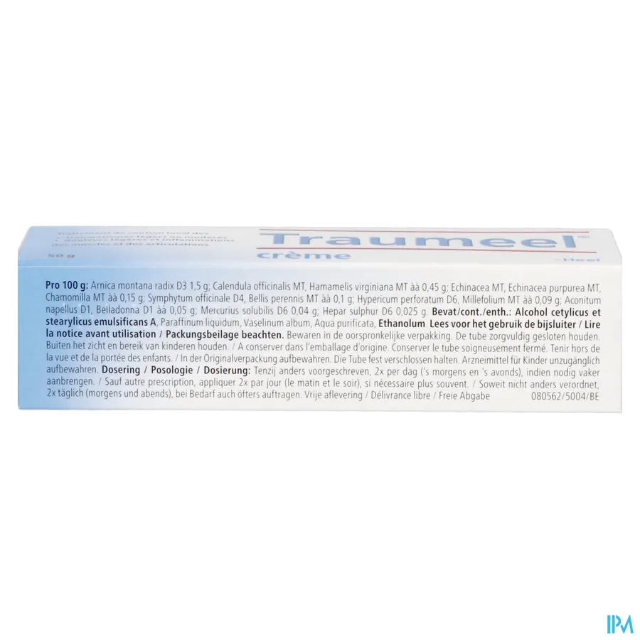 packshot van Heel Traumeel Crème 50 g
