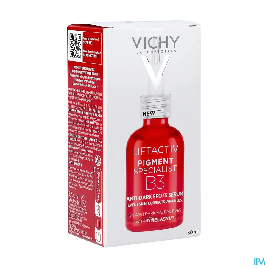 packshot van Vichy Liftactiv B3 Serum Pigmentvlek & Rimpels 30ml