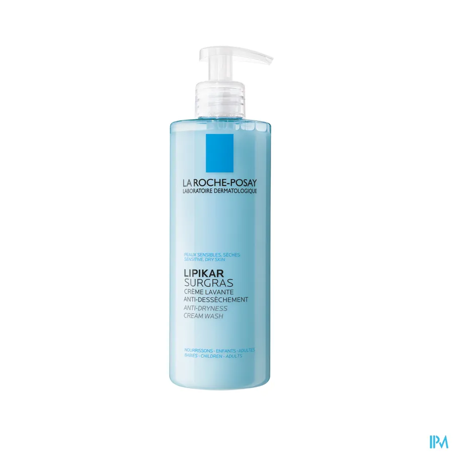 packshot van La Roche-Posay Lipikar Surgras Overvet Douchecrème 400 ml