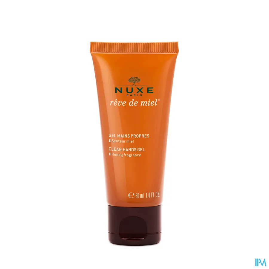 packshot van Nuxe Rêve de Miel Clean Handgel met Honinggeur Tube 30 ml