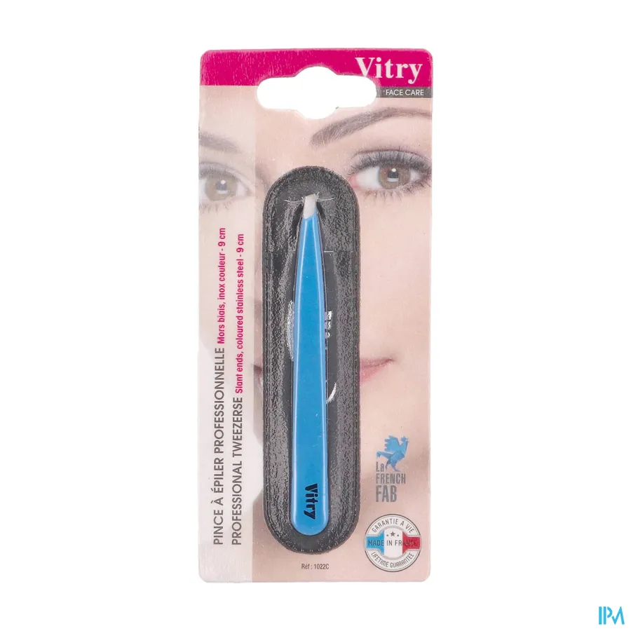 packshot van Vitry Gekleurd Epileerpincet met Schuine Top