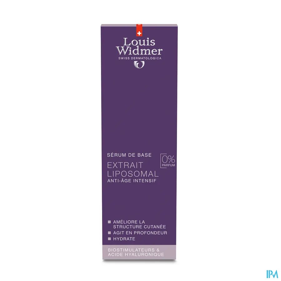packshot van Louis Widmer Extract Liposomal zonder parfum 30ml