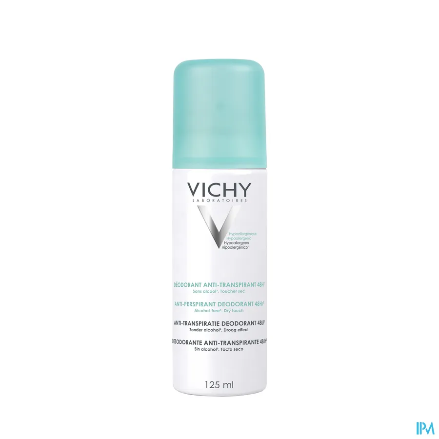 packshot van Vichy Deodorant Spray Anti-Transpiratie 48 uur 125 ml